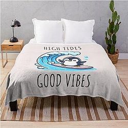 High Tides Penguin Blanket
