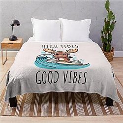 High Tides Moose Blanket