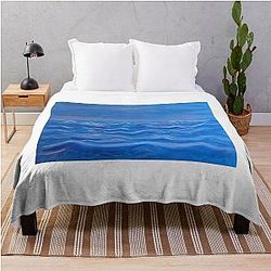 High Tides and Good Vibes Throw Blanket