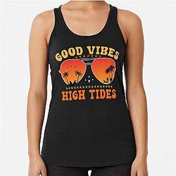 Good Vibes Racerback Tank Top
