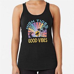 High Tides and Boho Sunset Racerback Tank Top
