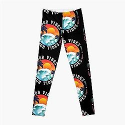 Good Vibes High Tides Leggings