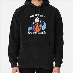 High Tides High Vibes Pullover Hoodie