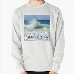 High Tides Good Vibes Pullover Sweatshirt
