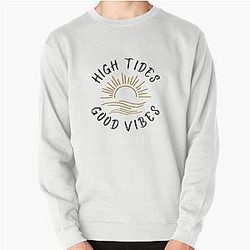 High Tides Good Vibes Pullover Sweatshirt