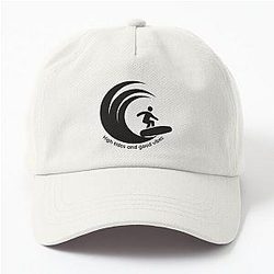 High Tides and Good Vibes Dad Hat