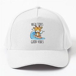 High Tides Giraffe Baseball Cap