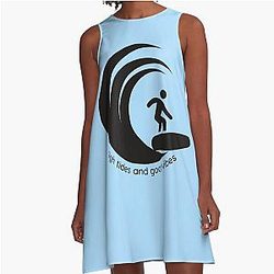 High tide and A-Line Dress