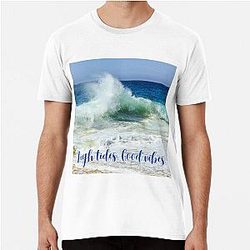 High Tides Good Vibes Premium T Shirt