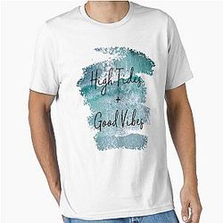 High Tides Good Vibes Essential T-Shirt