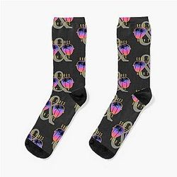 Good Vibes and High Tides Socks