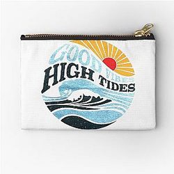 Good Vibes High Tide Zipper Pouch