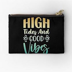 High Tides Good Vibes Pouch