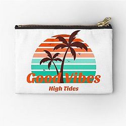 Good High Tides Zipper Pouch
