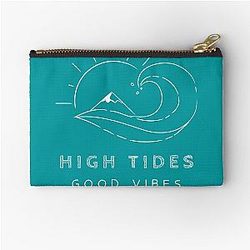 High Tides Good Vibes Pouch