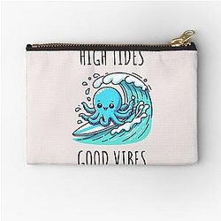 High Octopus Zipper Pouch