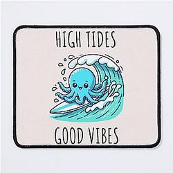 High Tide Octopus Mouse Pad