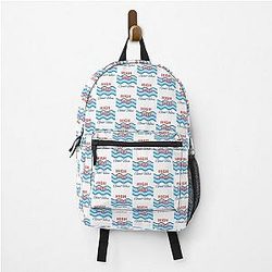 High Tides Good Vibes Tropical Beach Life Backpack