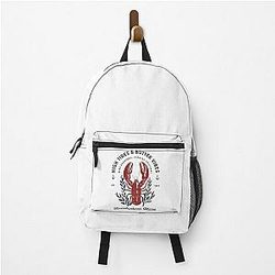 High Tides and Snazzy Lobster Funny Seafood Parody Design for Summer Fun Backpack