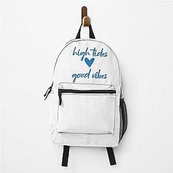 High Tides Good Vibes Backpack