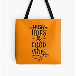 High Tides and Summer Beach Tote Bag