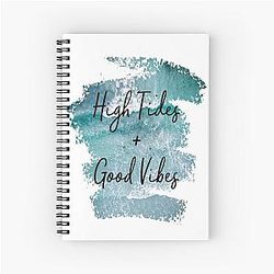 High Tides Good Vibes Notebook
