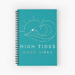 High Tides Good Vibes Notebook
