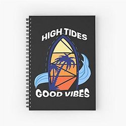 High Tides Good Vibes Notebook