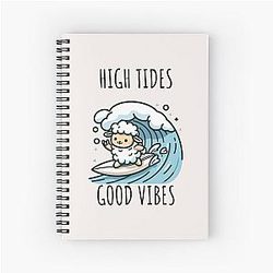High Tide Spiral Notebook