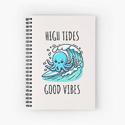 High Tides Octopus Notebook