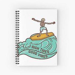 High Tides Good Vibes Notebook