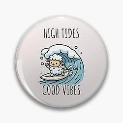 High Tides Pin
