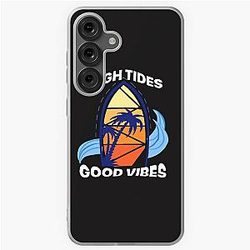 High Tides Good Vibes Samsung Galaxy Case