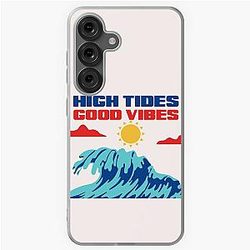 High Tides Good Vibes Samsung Galaxy Case