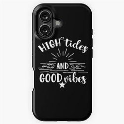 High Tides and Good Vibes iPhone Tough Case