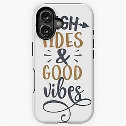 High Tides And Good Vibes Summer T-shirt iPhone Case