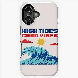 High Tides Good Vibes iPhone Tough Case