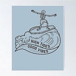 High Tides Good Vibes Design