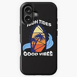 High Tides Good Vibes iPhone Case