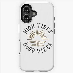 High Tides Good Vibes iPhone Tough Case