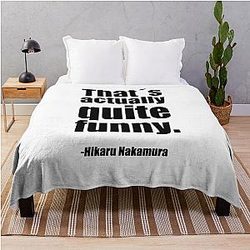 それは本当に面白いです Hikaru Nakamura 引用スローブランケット