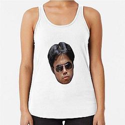 Hikaru Nakamura ダークフェイスレーサーバックタンクトップ