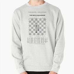 新しい挑戦者 - - - Hikaru Nakamura 対 Gukesh Dommaraju Infamous Chess スウェットシャツ