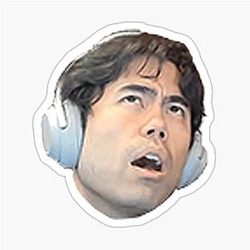 Hikaru Nakamura 天井のステッカー