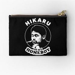 Hikaru ある 私の Homeboy Funny Chess Memes のために ファン の Hikaru Nakamura ポーチ