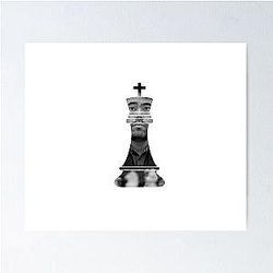 Rey Hikaru Nakamura Chess Poster