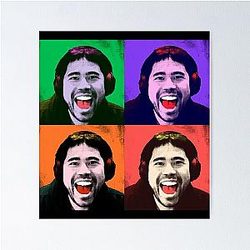 Maestro di scacchi Hikaru Nakamura Divertente. Poster di scacchi