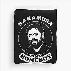 中村は私のホームボーイです - おかしいチェス Meme のための Hikaru Nakamura 羽毛布団カバー