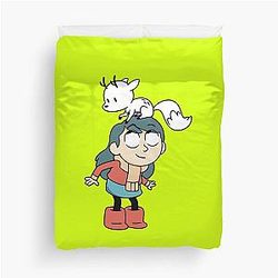 Hilda Netflix / Hilda and Twig Birthday Gift Salling Duvet Cover