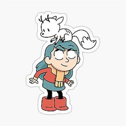 Hilda and Twig Sticker